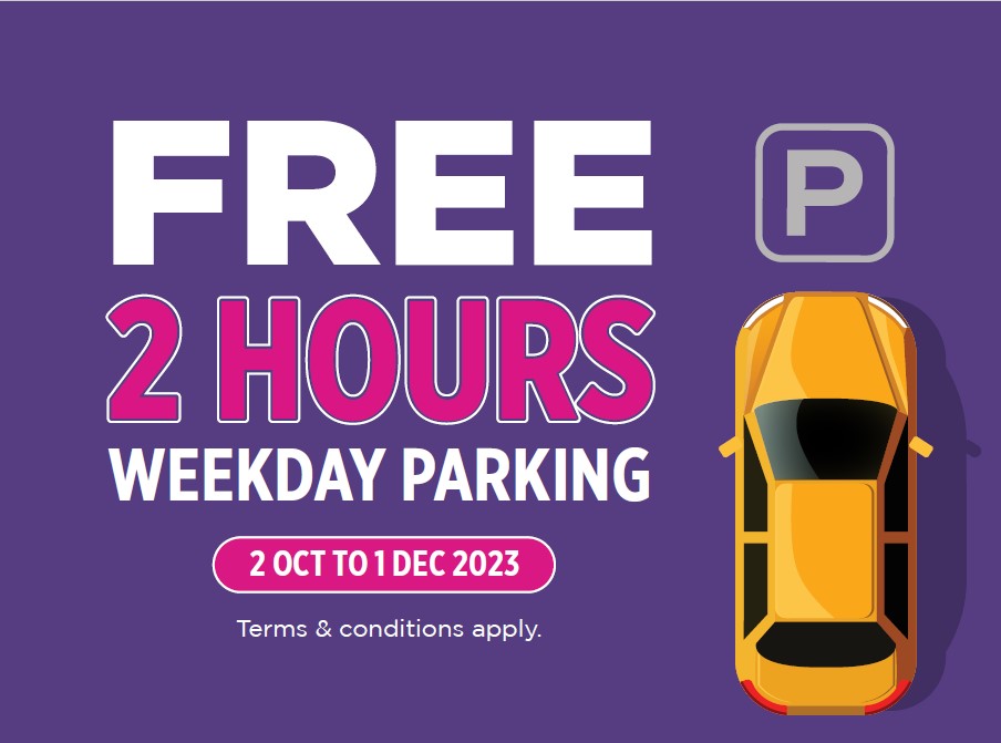 Weekday Carpark Promotion 